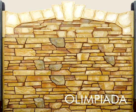 garduri din beton armat vopsite modele