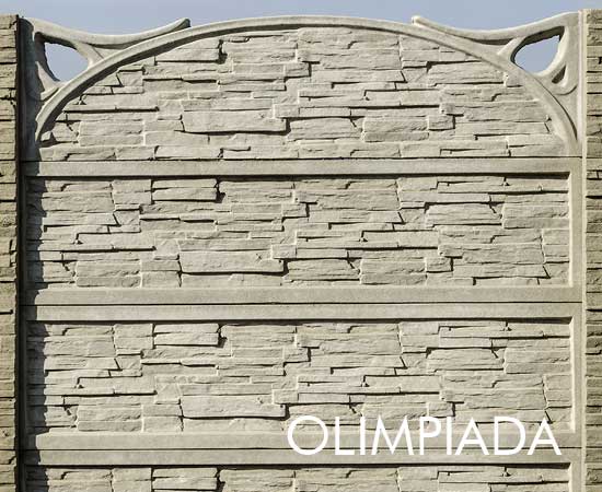 garduri din beton armat vopsite modele