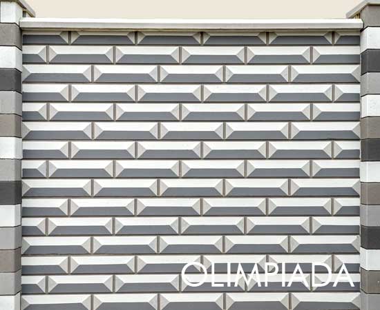 garduri din beton armat vopsite modele