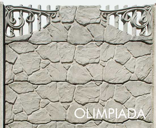 garduri din beton armat vopsite modele